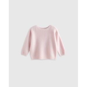 Quince Washable Cashmere Fisherman‎ Tunic Sweater Minimal Pink Size 18-24 Months